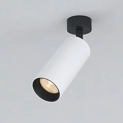 Накладной светодиодный светильник Diffe 85252/01 10W 4200K белый/чёрный Elektrostandard a058248