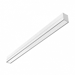 Светодиодный светильник VARTON Т-Лайн одиночный подвесной/накладной 1006х70х90 мм 32 Вт 4000 K RAL9003 белый муар с опаловым рассеивателем, кабелем 2 м и торцевыми крышками (2 шт.) в комплекте