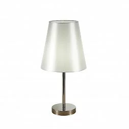 Прикроватная лампа Никель/Белый E14 1*40W BELLINO SLE105904-01