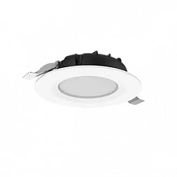 Cветильник светодиодный "ВАРТОН" DL-SLIM круглый встраиваемый 121*38мм 10W 6500K IP44 монтажный диаметр 95 мм DALI