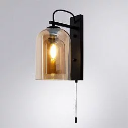 Бра Arte Lamp PAIO Черный A7015AP-1BK