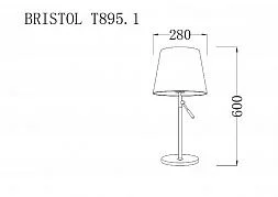 Настольная лампа  Lucia Tucci BRISTOL T895.1