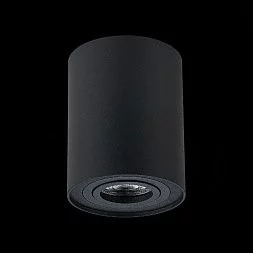 Светильник потолочный Черный GU10 1*50W  IP20 D98xH124 220V Без ламп Накладные светильники ST108.417.01