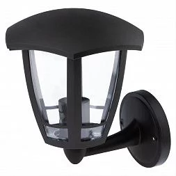 Садово-парковый светильник ЭРА НБУ 07-40-003 Дели 1 черный 6 гранный настенный IP44 Е27 max40Вт