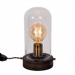 Настольный светильник Citilux Эдисон Бронза + Венге CL450801