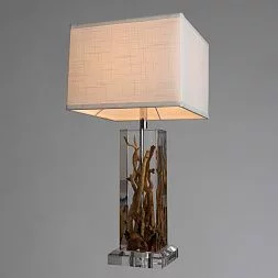 Декоративная настольная лампа Divinare SELVA Хром 3200/09 TL-1