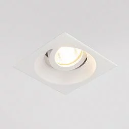 Алюминиевый точечный светильник 6069 MR16 WH белый Elektrostandard a036507