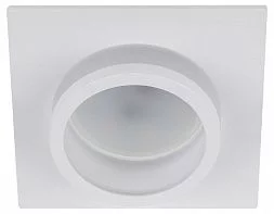 Встраиваемый светильник алюминиевый ЭРА KL88 WH MR16/GU5.3 белый