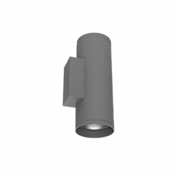 Светодиодный светильник VARTON архитектурный Gutta Twin 2x10 Вт 5000 K IP67 60 градусов RAL7045 серый
