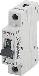 Автоматический выключатель ЭРА PRO NO-901-60 ВА47-63 1P 16А кривая B 6кА