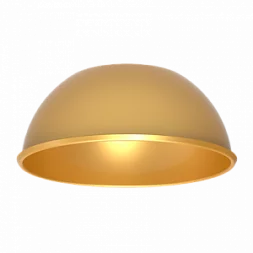 Рефлектор для DL-SPARK 15Вт матовый золотой