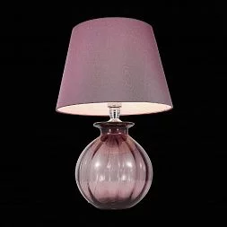 Прикроватная лампа ST-Luce Хром, Пурпурный/Пурпурный, Белый E27 1*60W (из 2-х коробок) AMPOLLA SL968.604.01