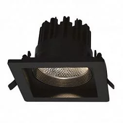 Точечный встраиваемый светильник Arte Lamp PRIVATO Черный A7018PL-1BK