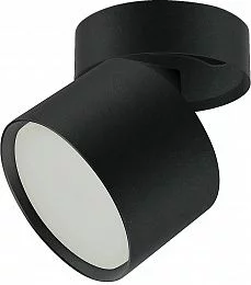 OL12 GX53 SBK Подсветка ЭРА Накладной под лампу Gx53, алюминий, цвет черный (40/960)