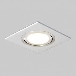 Встраиваемый точечный светильник 1051/1 WH белый Elektrostandard a035243