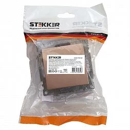 Выключатель STEKKER GLS10-7103-02