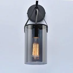 Настенный светильник De Markt Тетро чёрный 673024901