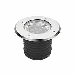 Светодиодный светильник "ВАРТОН" архитектурный Plint диаметр 210мм 16Вт 5000К IP67 линзованный 60 градусов