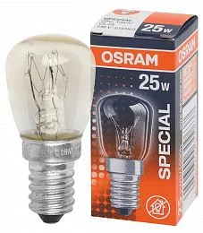 Лампочка Osram SPECIAL T26 25Вт Е14 / E14 230В прозрачная