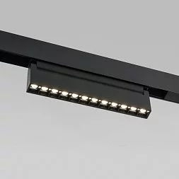 Slim Magnetic Трековый светильник  HL02 12W 4200K черный 85010/01 Elektrostandard a057198
