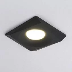 Встраиваемый точечный светильник 119 MR16 черный Elektrostandard a053351