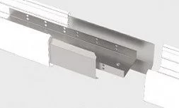 Комплект для соединения в линию светильников серии Mercury LED Mall (комплект: 1 пластина соединительная + 2 направляющие)