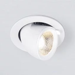 Встраиваемый точечный светодиодный светильник 9918 LED 9W 4200K белый Elektrostandard a052455