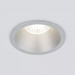 Встраиваемый светодиодный светильник Lin 7W 4200K серебро 15266/LED Elektrostandard a055720