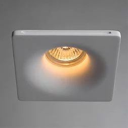 Точечный встраиваемый светильник Arte Lamp INVISIBLE Белый A9110PL-1WH