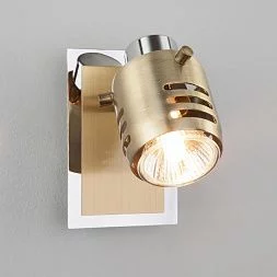 Настенный светильник Eurosvet хром / античная бронза 23463/1