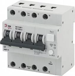 Автоматический выключатель дифференциального тока ЭРА PRO NO-902-22 АВДТ 63 3P+N C25 300мА тип A