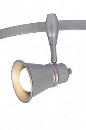 Трековый светильник Arte Lamp RAIL HEADS Серебристый A3057PL-1SI