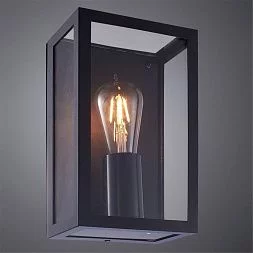 Уличный настенный светильник Arte Lamp BELFAST Черный A4569AL-1BK