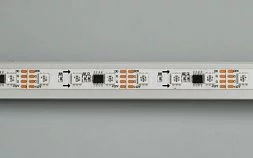 Лента SPI-5000-5060-60 12V Cx3 RGB-Auto (10mm, 13.2W/m, IP20) (Arlight, Открытый, IP20)