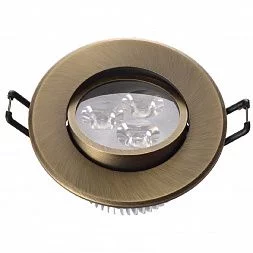 Потолочный светильник MW-Light Круз бронзовый 637012203