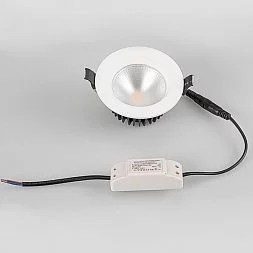 Светодиодный светильник LTD-105WH-FROST-9W Warm White 110deg