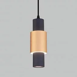 Подвесной светильник Eurosvet черный / золото 50204/1 LED