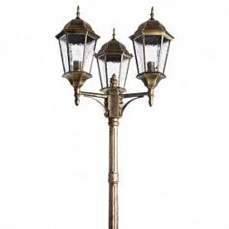 Уличный наземный светильник Arte Lamp GENOVA Черный A1207PA-3BN