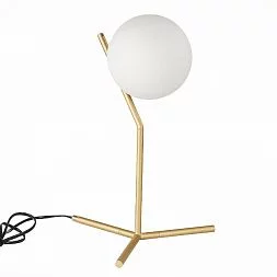 Прикроватная лампа ST-Luce Латунь/Белый G9 1*5W CODDA SL1148.304.01