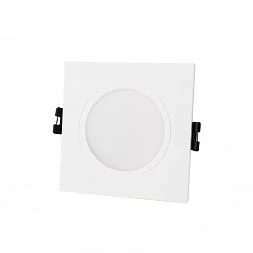 Встраиваемый влагозащищенный светильник, IP65, до 10 Вт, LED, GU5,3, белый