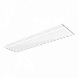 Светодиодный светильник "ВАРТОН" тип кромки V-Clip® 1500*300*70мм 36 Вт 3000К IP40 с равномерной засветкой с рассеивателем опал в комплекте RAL9010 белый муар