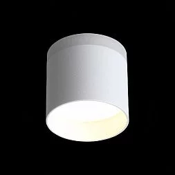 Светильник потолочный Белый LED 1*12W 3000K 936Lm Ra>80 120° IP20 D100xH90 170-240V Накладные светильники ST102.502.12
