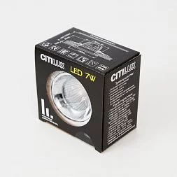 Встраиваемый светильник Citilux Альфа Белый + Черный CLD001NW4