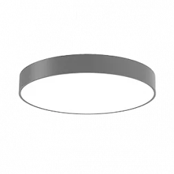 Светодиодный светильник "ВАРТОН" COSMO накладной 50 Вт 900*115мм 3000К IP20 с рассеивателем опал RAL7045 серый муар