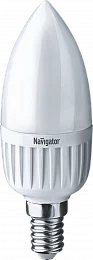 Лампа Navigator 61 249 NLL-P-C37-5-230-6.5K-E14-FR