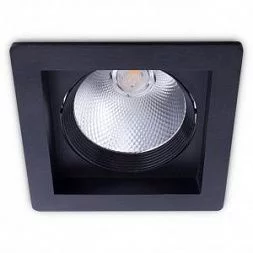 Точечный встраиваемый светильник Arte Lamp PRIVATO Черный A7007PL-1BK
