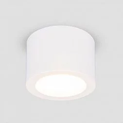 Накладной точечный светодиодный светильник DLR026 6W 4200K белый матовый Elektrostandard a040440