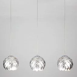 Подвесной светильник Bogate's серебро / хром 304/3