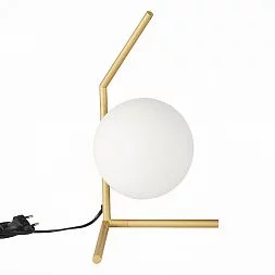 Прикроватная лампа ST-Luce Латунь/Белый G9 1*5W CODDA SL1148.314.01