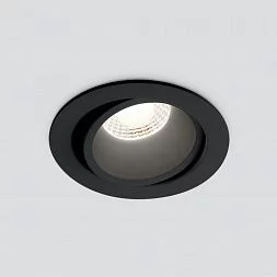 Встраиваемый светодиодный светильник Nulla 7W 4200K черный 15267/LED 7W 4200K черный Elektrostandard a055722